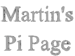 Martin's Pi Page