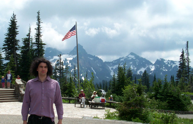 Martin In Mount Rainier National Park
